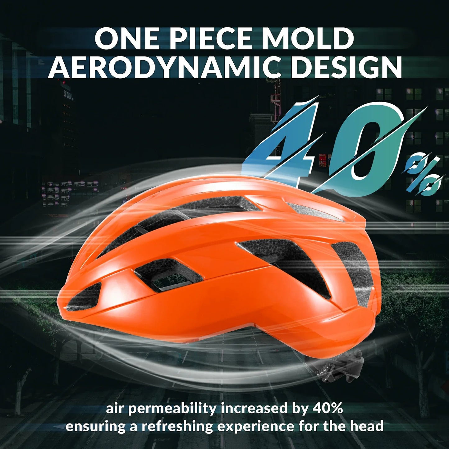 ROCKBROS LK-11 Cycling Helmet Integrated Adjustable Shockproof MTB Road Unisex