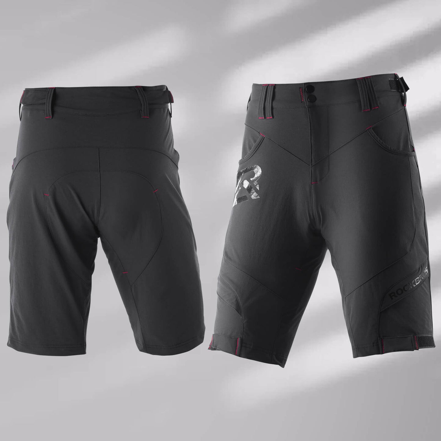 ROCKBROS Men's Cycling Shorts 4D Padded Compression Shorts