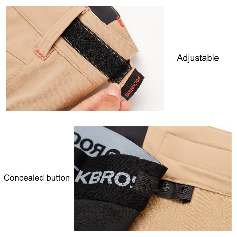 ROCKBROS Men's Cycling Shorts 4D Padded Compression Shorts