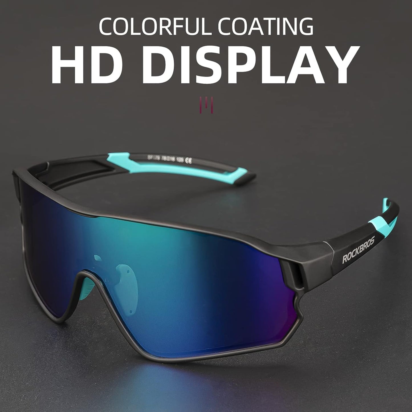 ROCKBROS Polarized Sunglasses UV Protection for Women Men Cycling