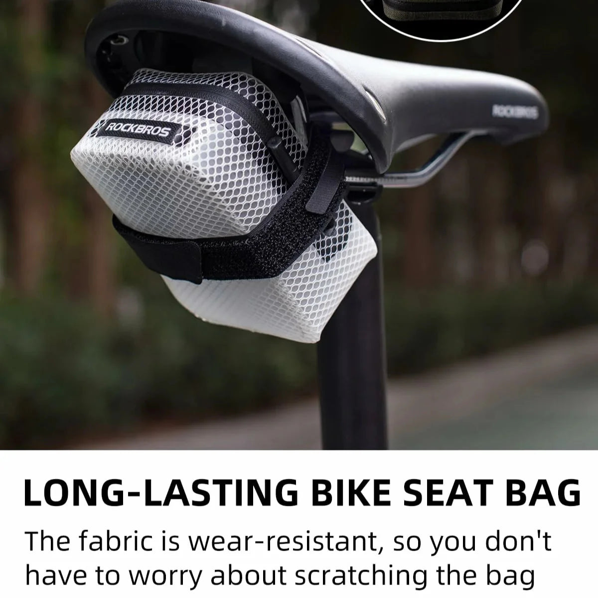 Waterproof Bike Saddle Bag 48g