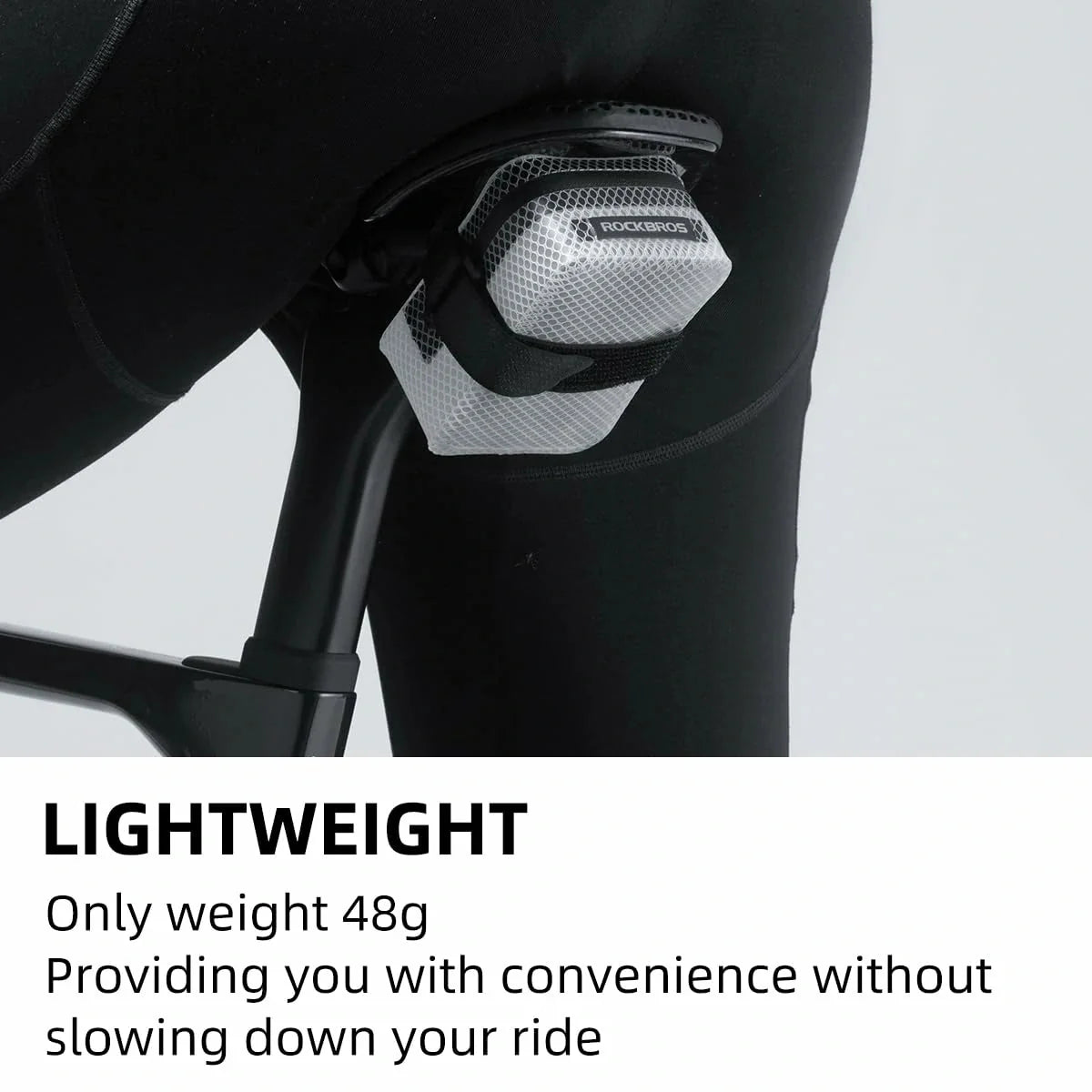 Waterproof Bike Saddle Bag 48g