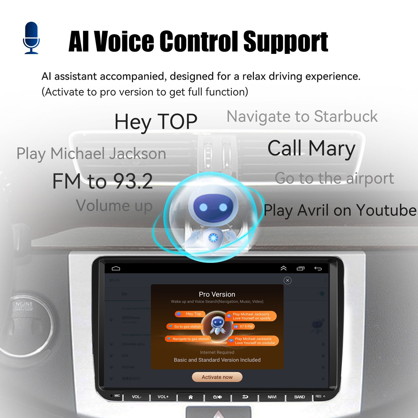 Road Riot 9-Inch Android Car Stereo – Wireless CarPlay Rock-Nav System