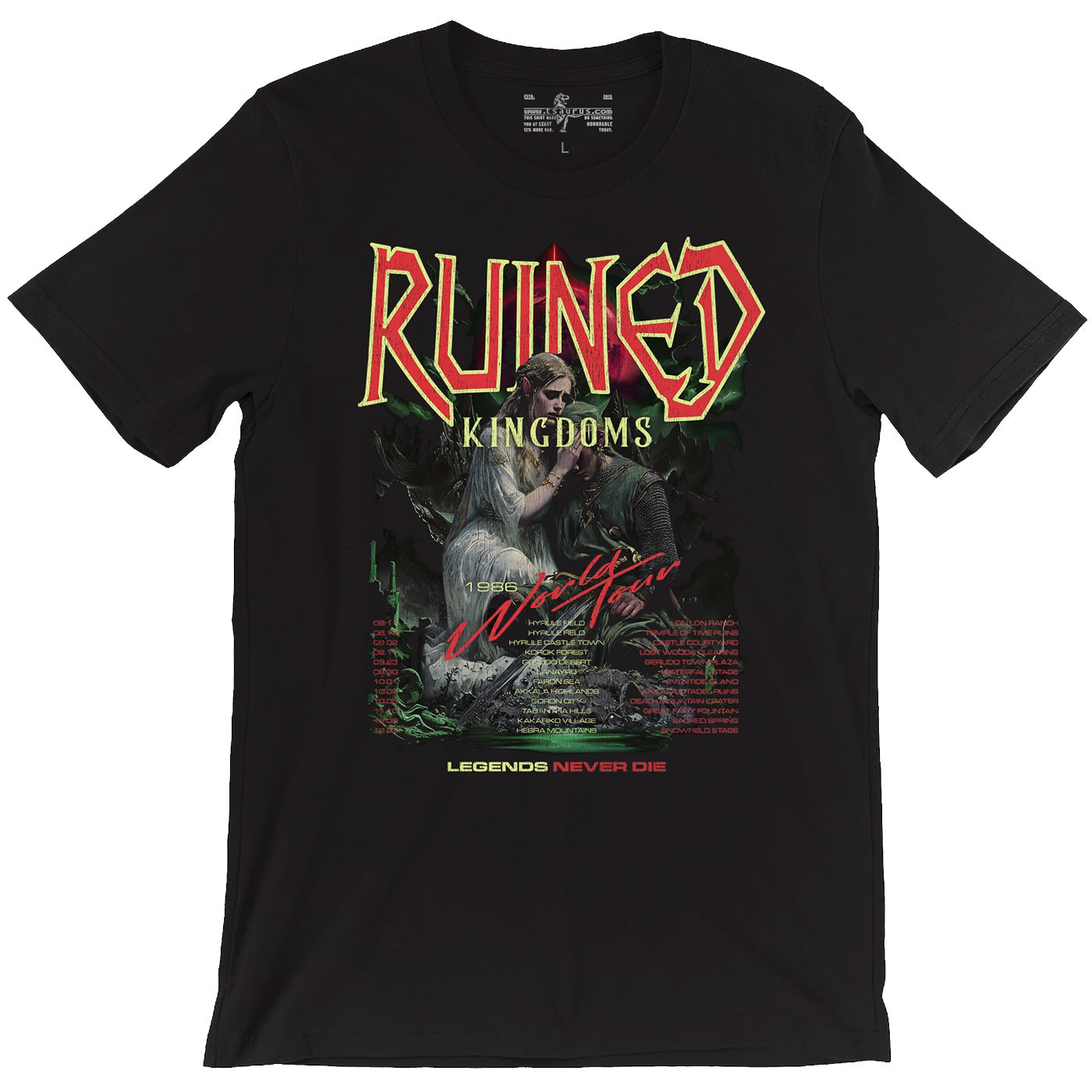 Ruined Kingdoms 1986 World Tour Tee