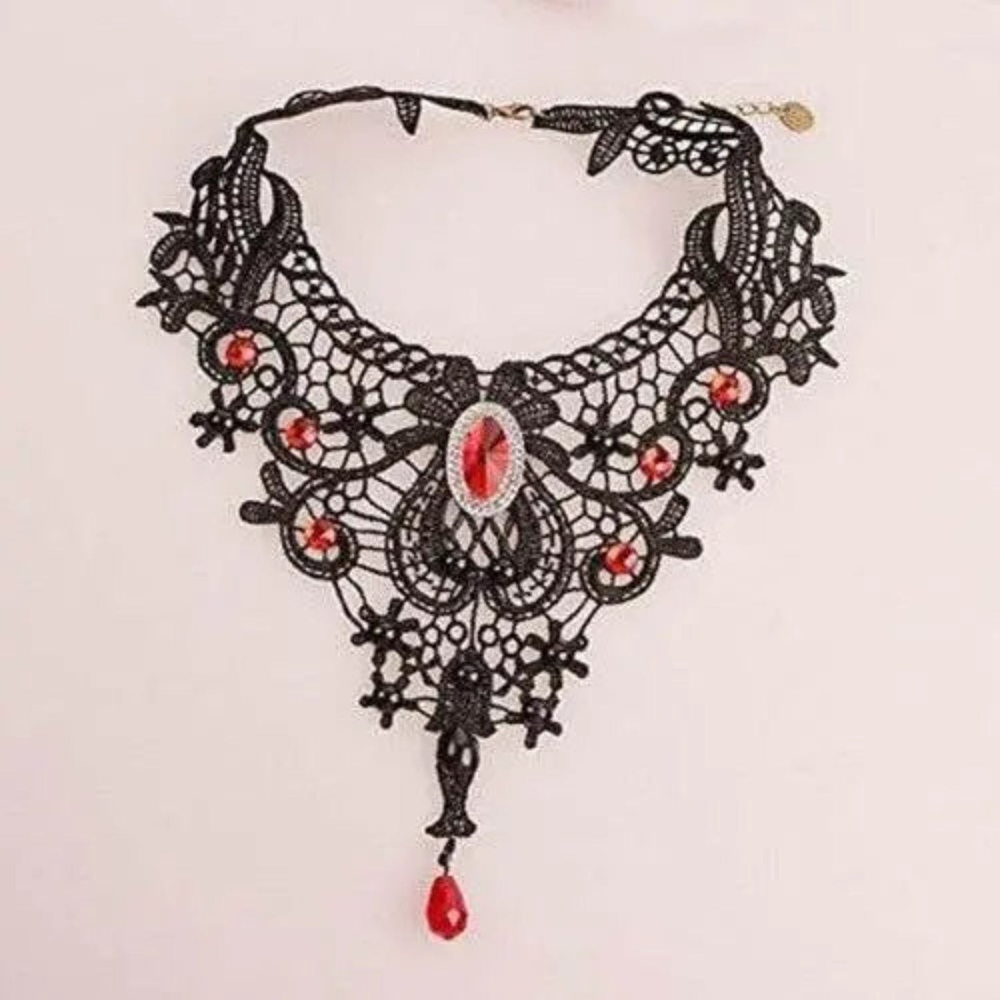 Black Clavicular Chain Sexy Jewelry Accessories Fashion Lace Necklace Women