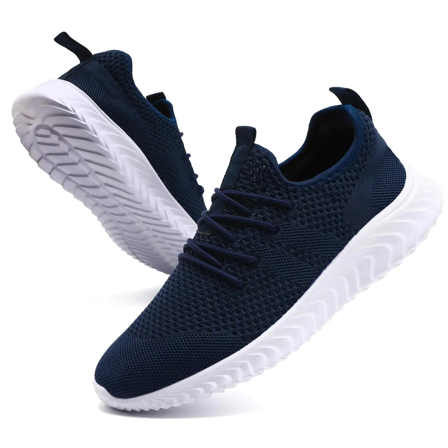 YRLTYO Womens Tennis Shoes Running Shoes - Gym Sneakers Shoes Walking Workout Shoes Non Slip Walking Athletic Slip on Breathable Mesh Comfortable Lightweight Casual Fashion Sports Shoes Blue Size 6