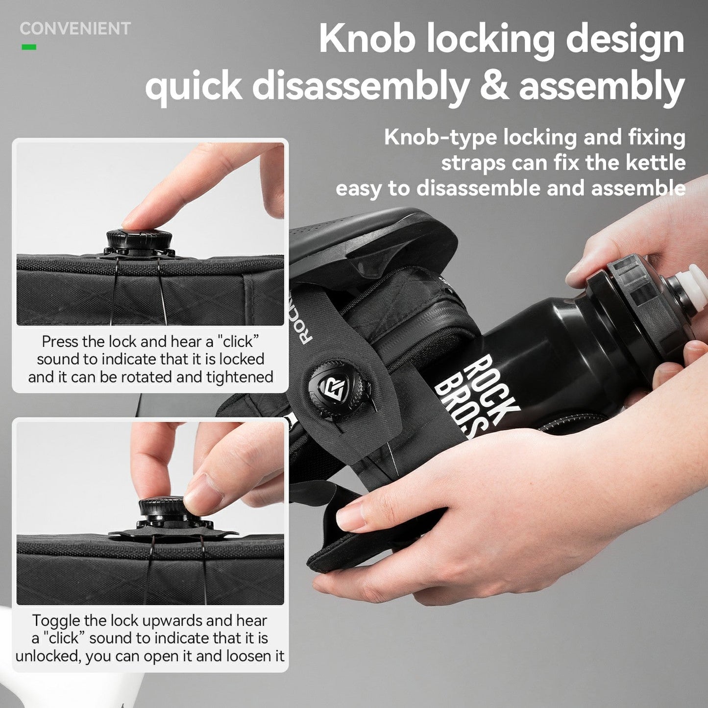 Multifunctional Cycling Storage Tail bag Saddle Bag Water Bottle Bag