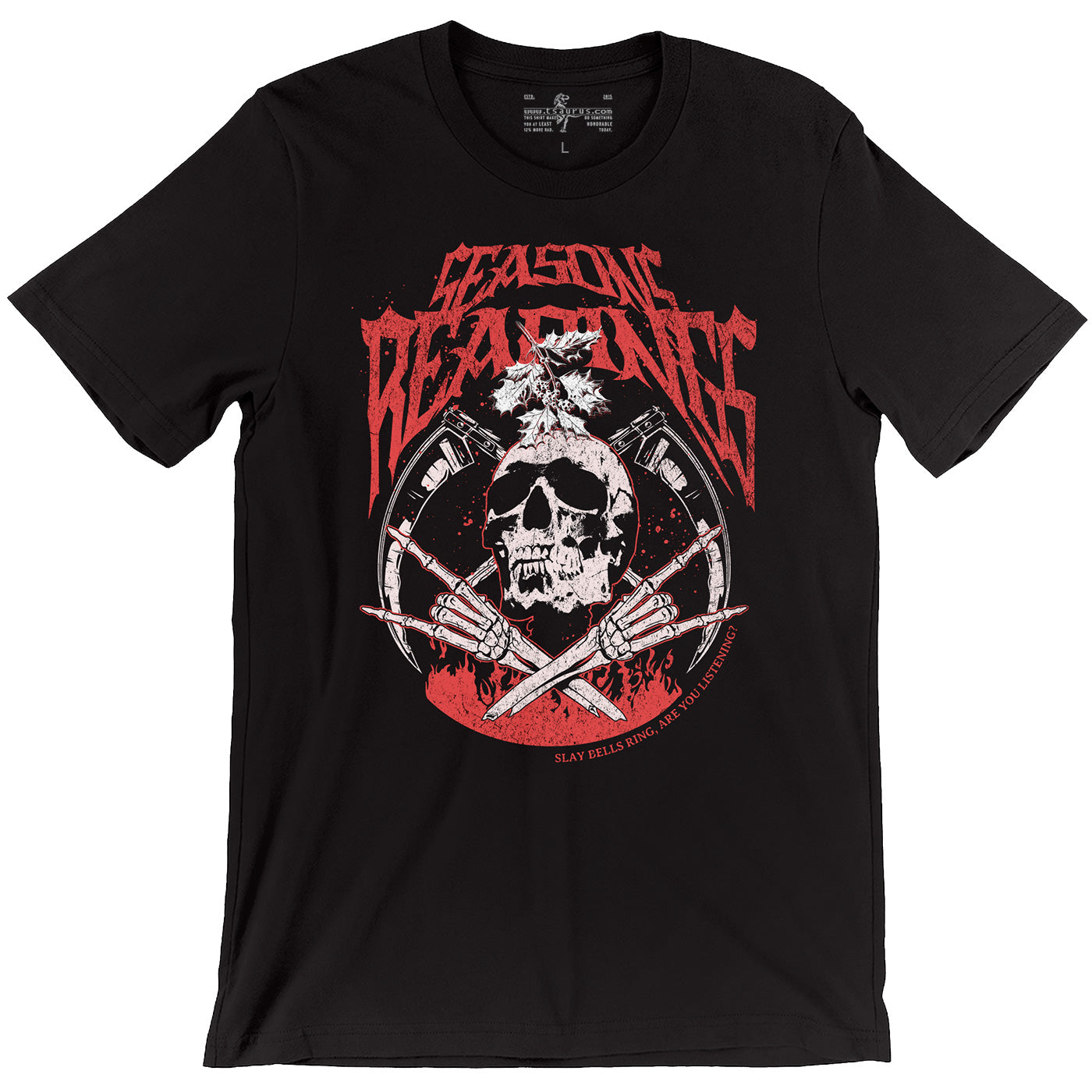 Seasons Reapings - Death Metal Christmas Tee