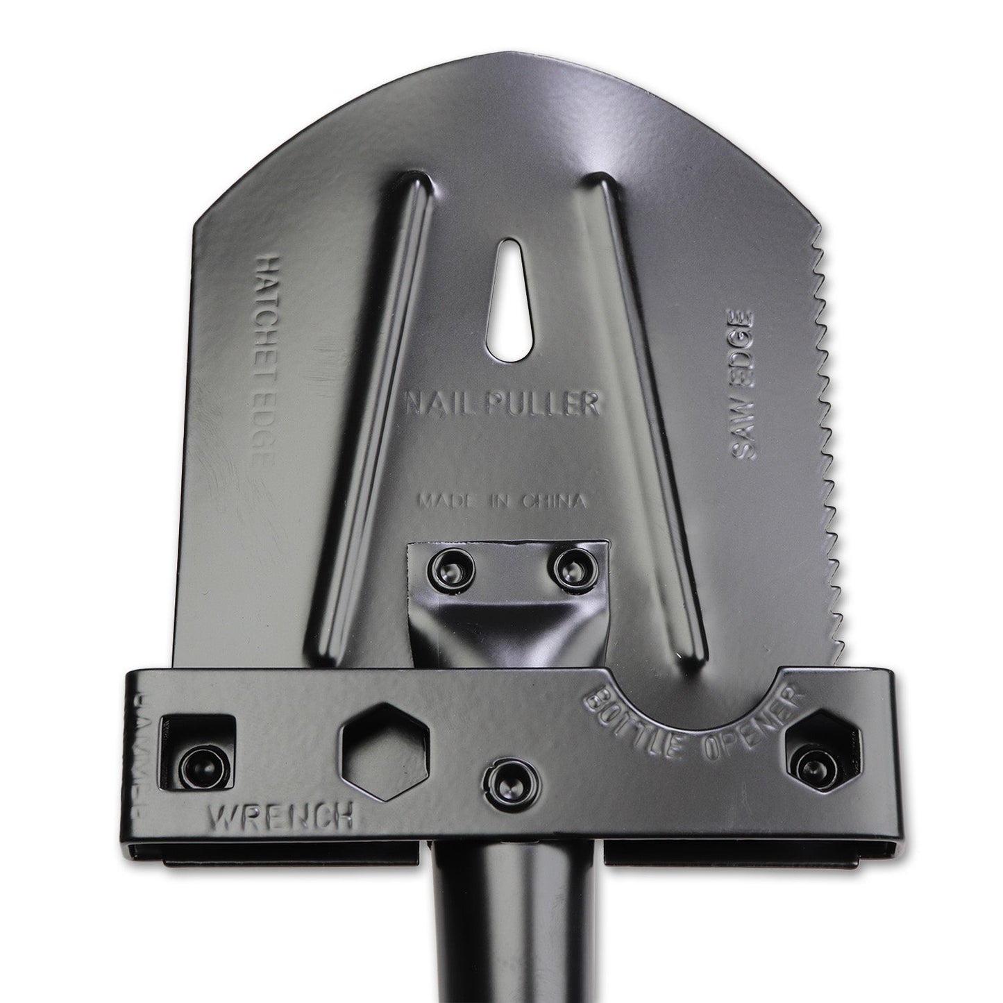 Compact Multi-Function Survival Shovel | Folding Tool with Compass & Survival Kit