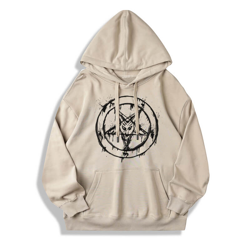 Sigil of Baphomet Cotton Pullover Hoodie