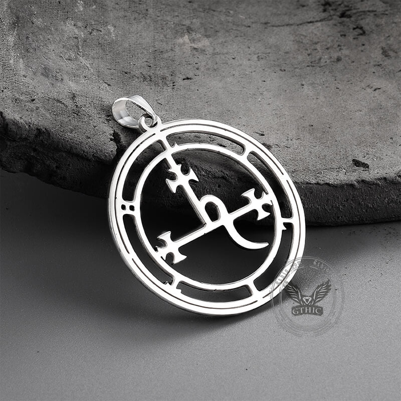 Sigil of Lilith Stainless Steel Necklace