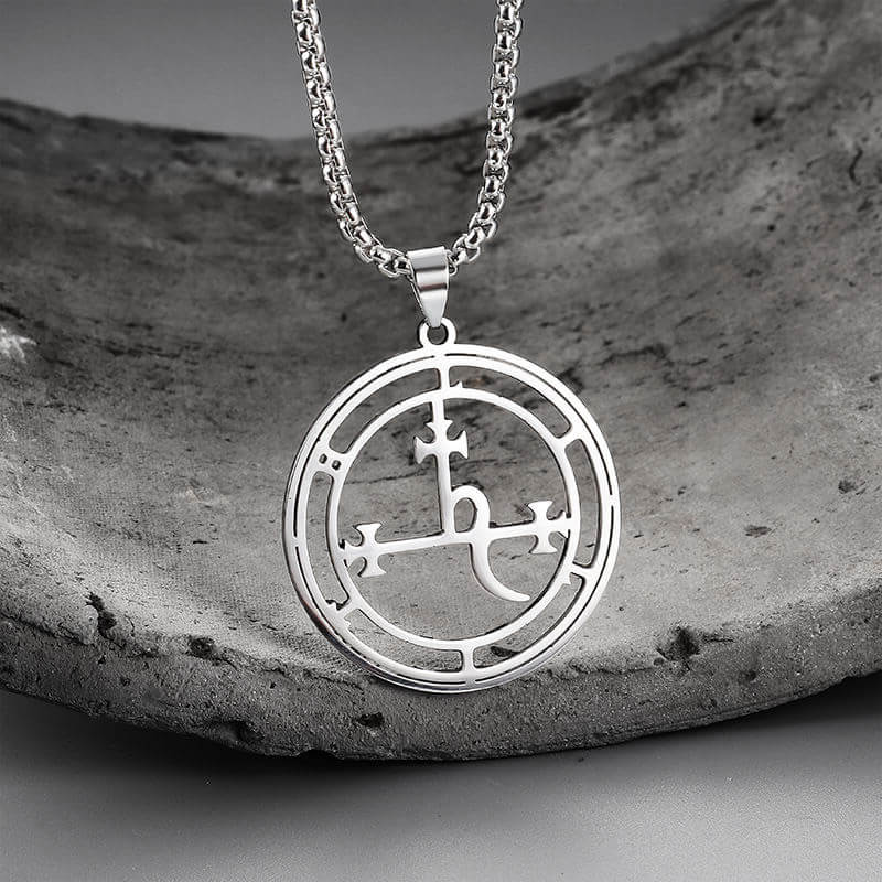 Sigil of Lilith Stainless Steel Necklace