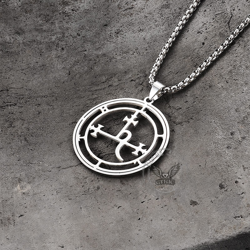 Sigil of Lilith Stainless Steel Necklace