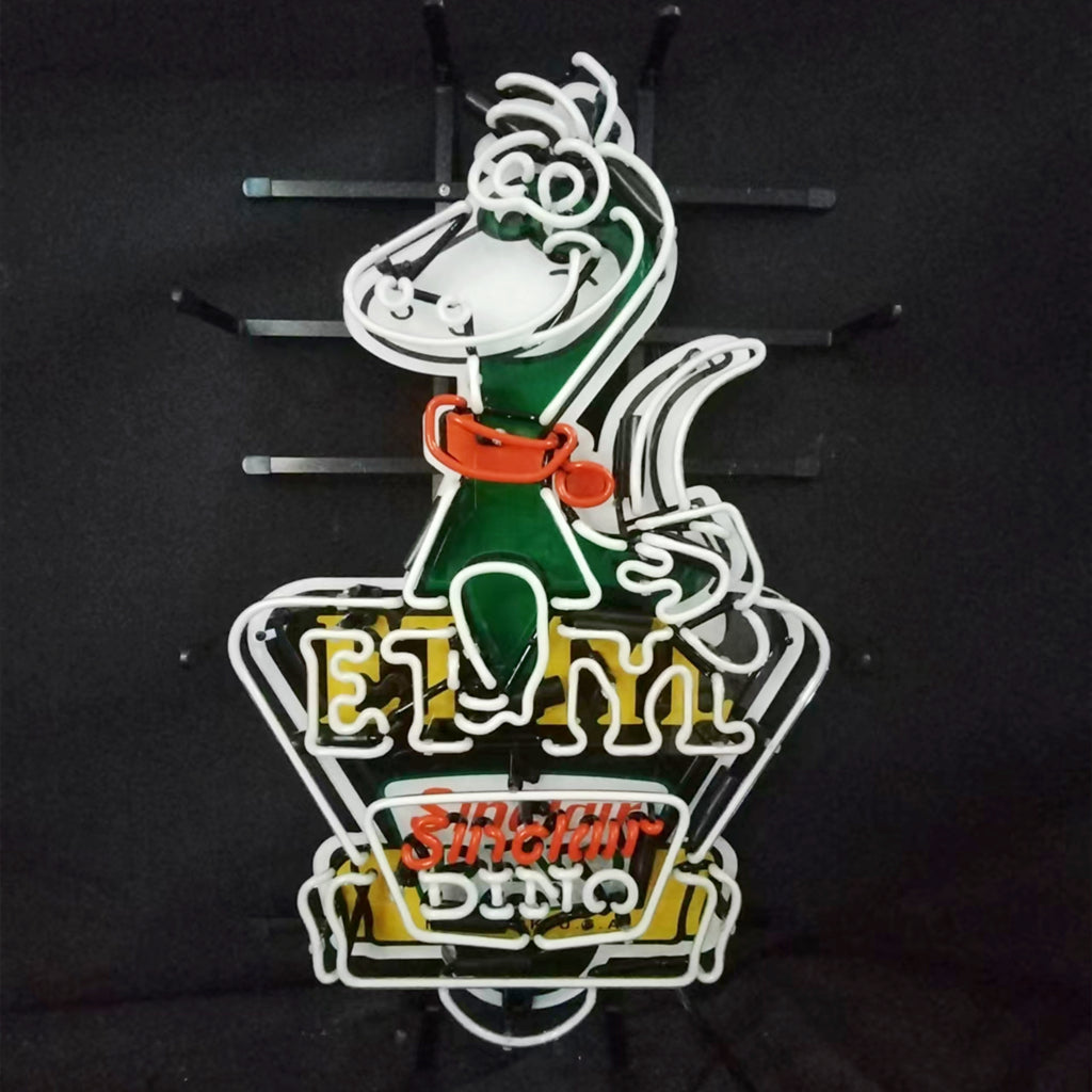 Sinclair Dino Gasoline Trade Mar Reg.US. Patent Off New York Neon Signs Light