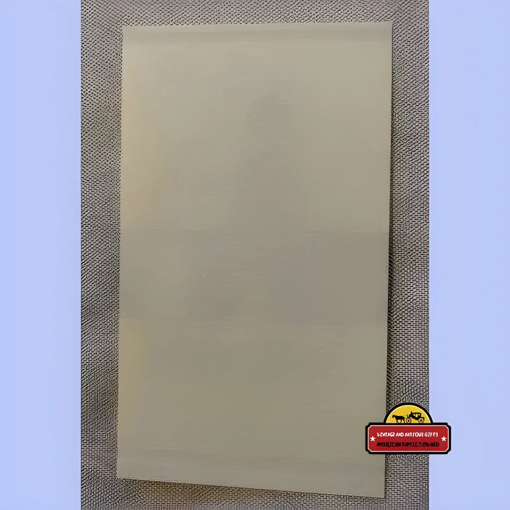 Sizzling Antique Vintage 1910s Pinup Broom Label for Collectors