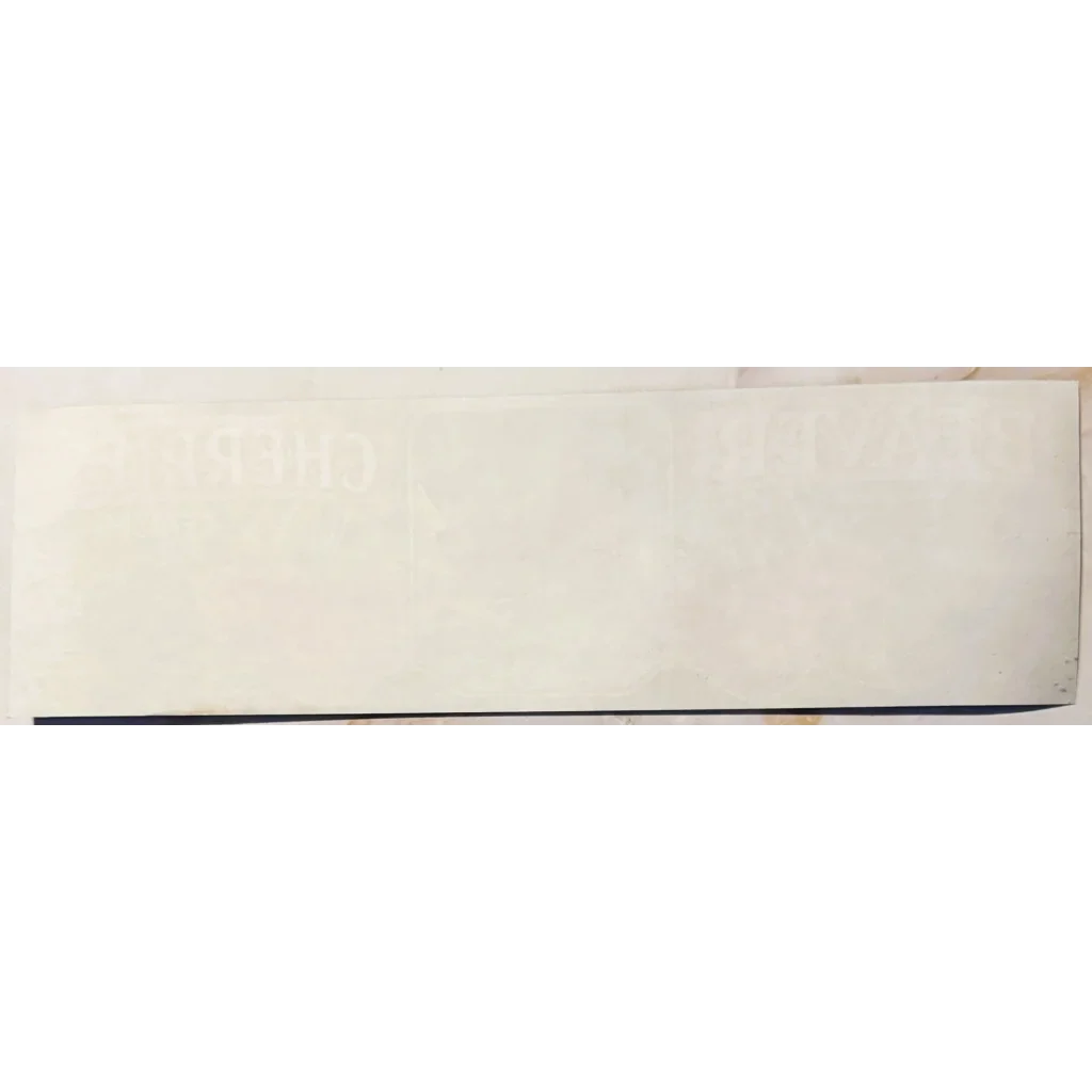 Snag This Groovy 70s Beaver Cherries Crate Label