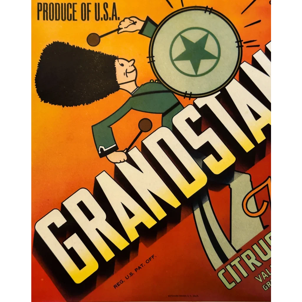 Snag a Slice of History: 1940s Texas Citrus Crate Label