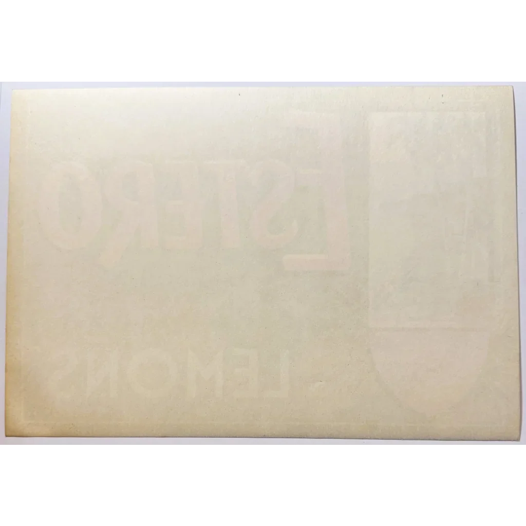 Snag a Sunny Slice of the 50s Vintage Estero Lemons Crate Label