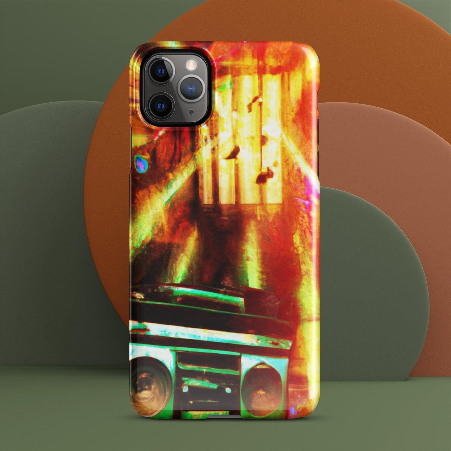 Prison BoomBox Light Burst Snap case for iPhone® - Lizard Vigilante