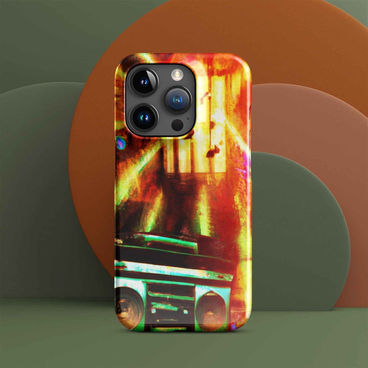 Prison BoomBox Light Burst Snap case for iPhone® - Lizard Vigilante