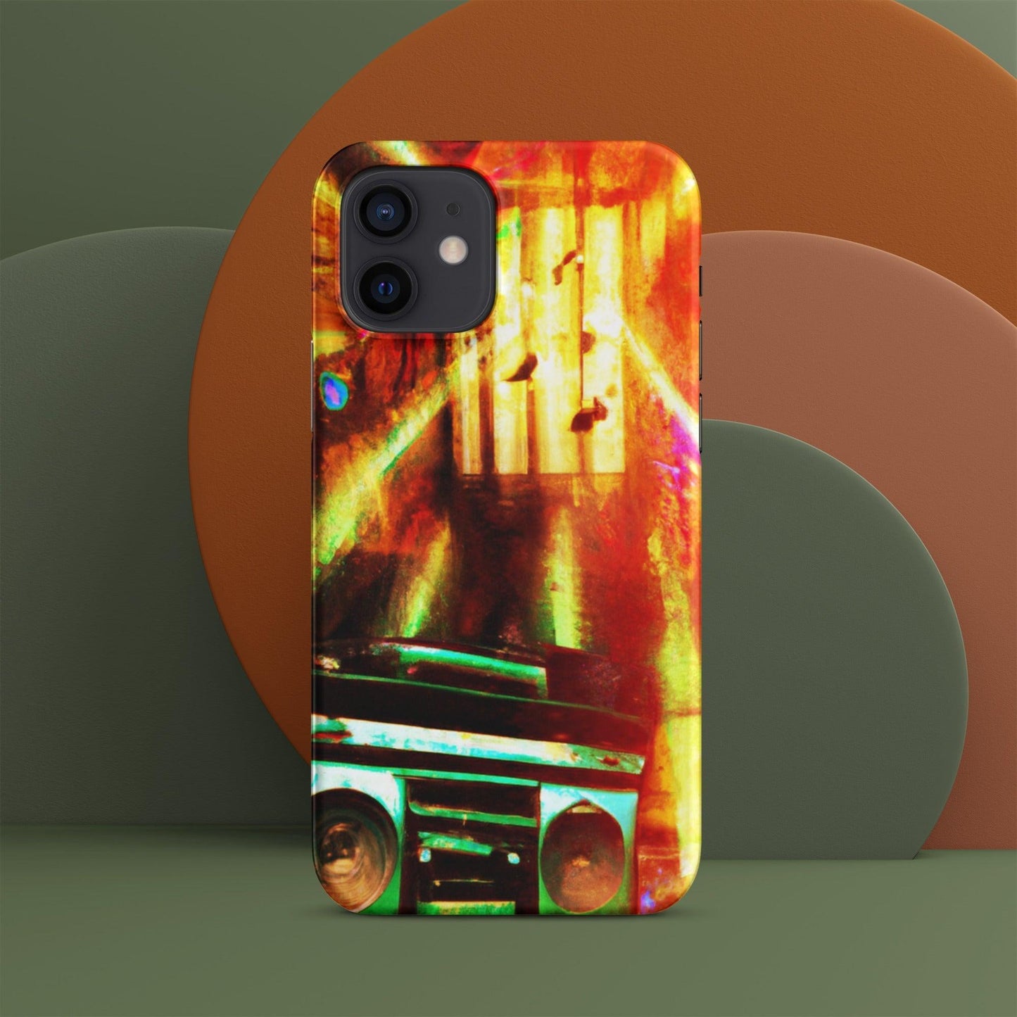 Prison BoomBox Light Burst Snap case for iPhone® - Lizard Vigilante