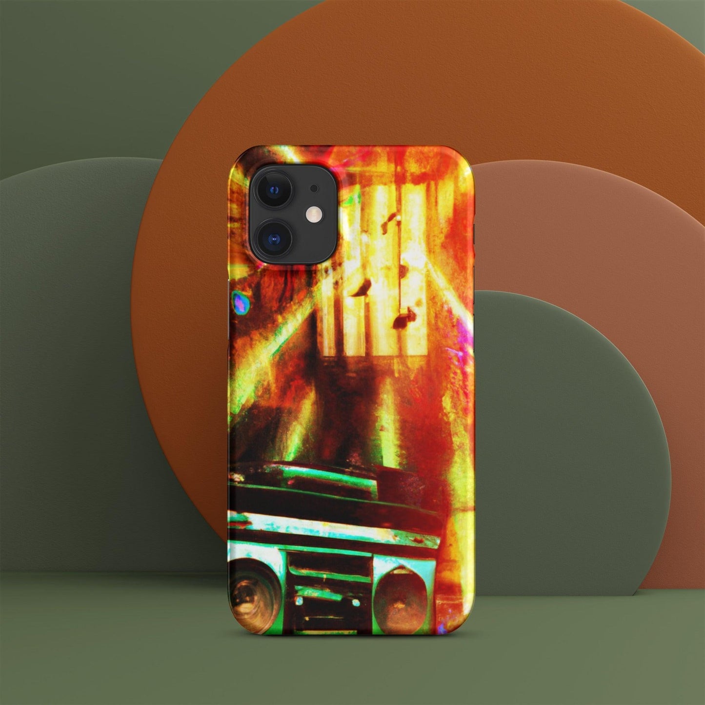 Prison BoomBox Light Burst Snap case for iPhone® - Lizard Vigilante