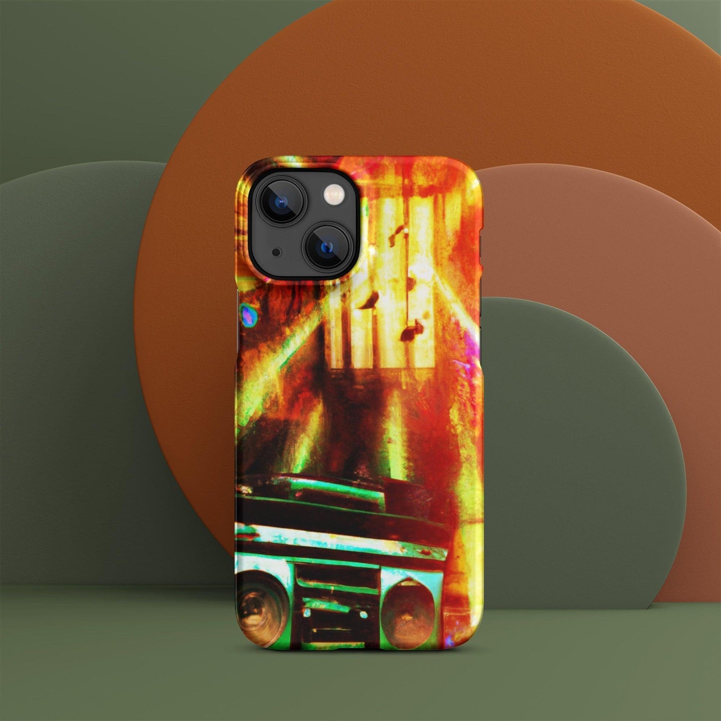 Prison BoomBox Light Burst Snap case for iPhone® - Lizard Vigilante