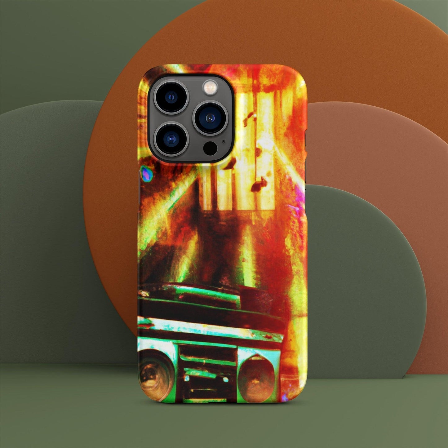 Prison BoomBox Light Burst Snap case for iPhone® - Lizard Vigilante