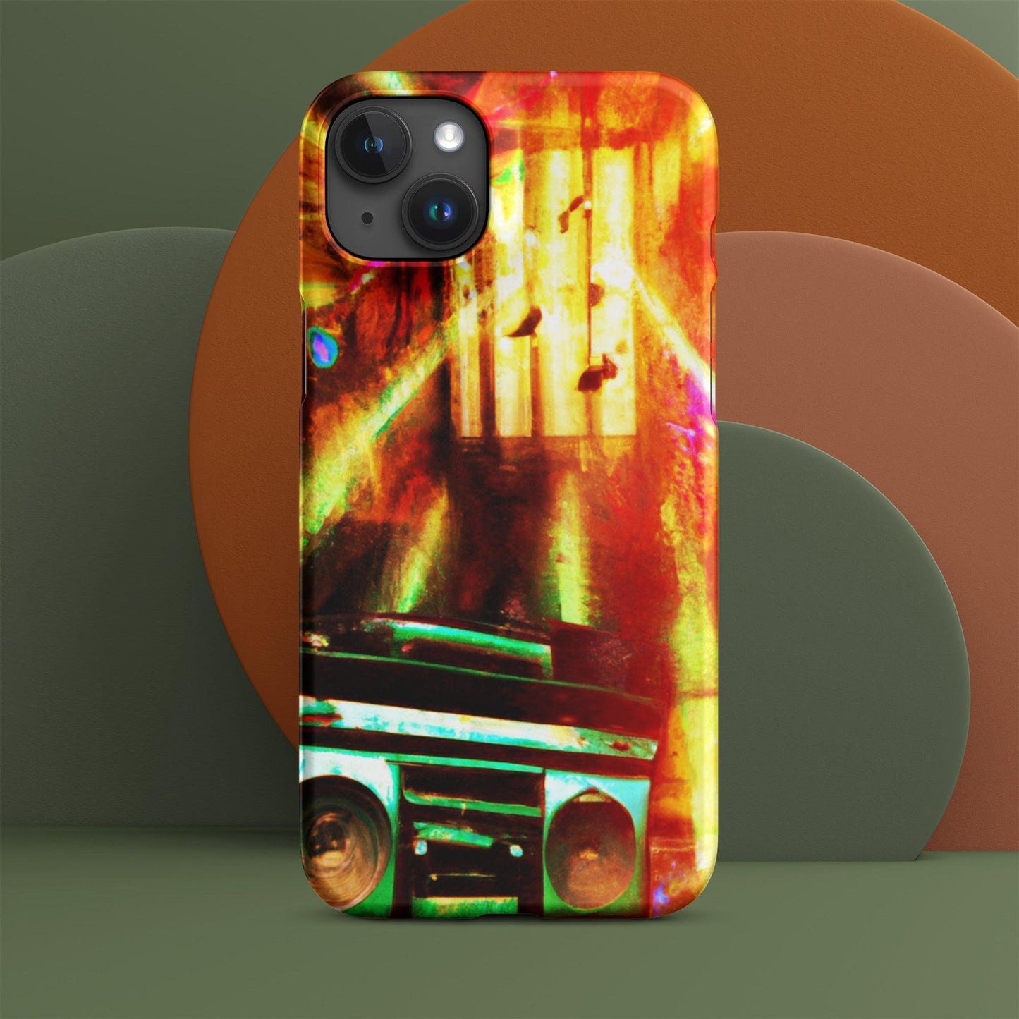 Prison BoomBox Light Burst Snap case for iPhone® - Lizard Vigilante