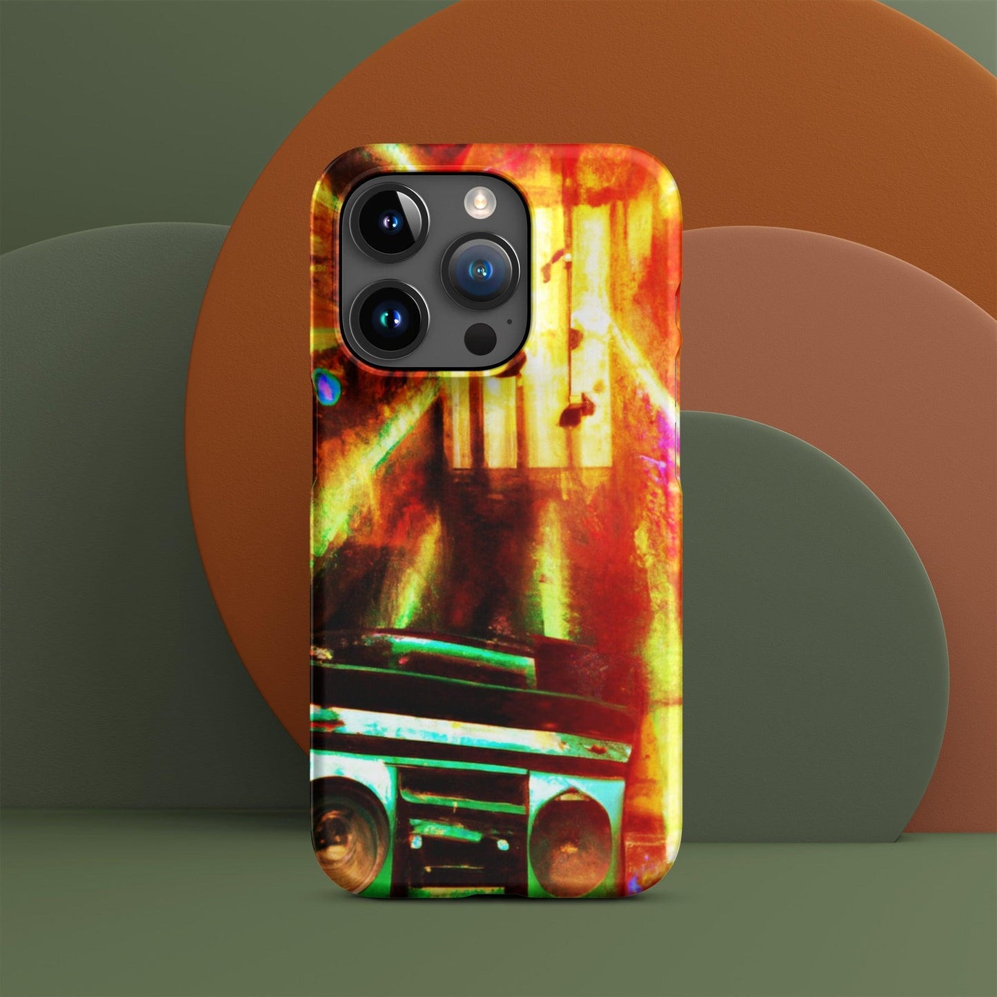 Prison BoomBox Light Burst Snap case for iPhone® - Lizard Vigilante