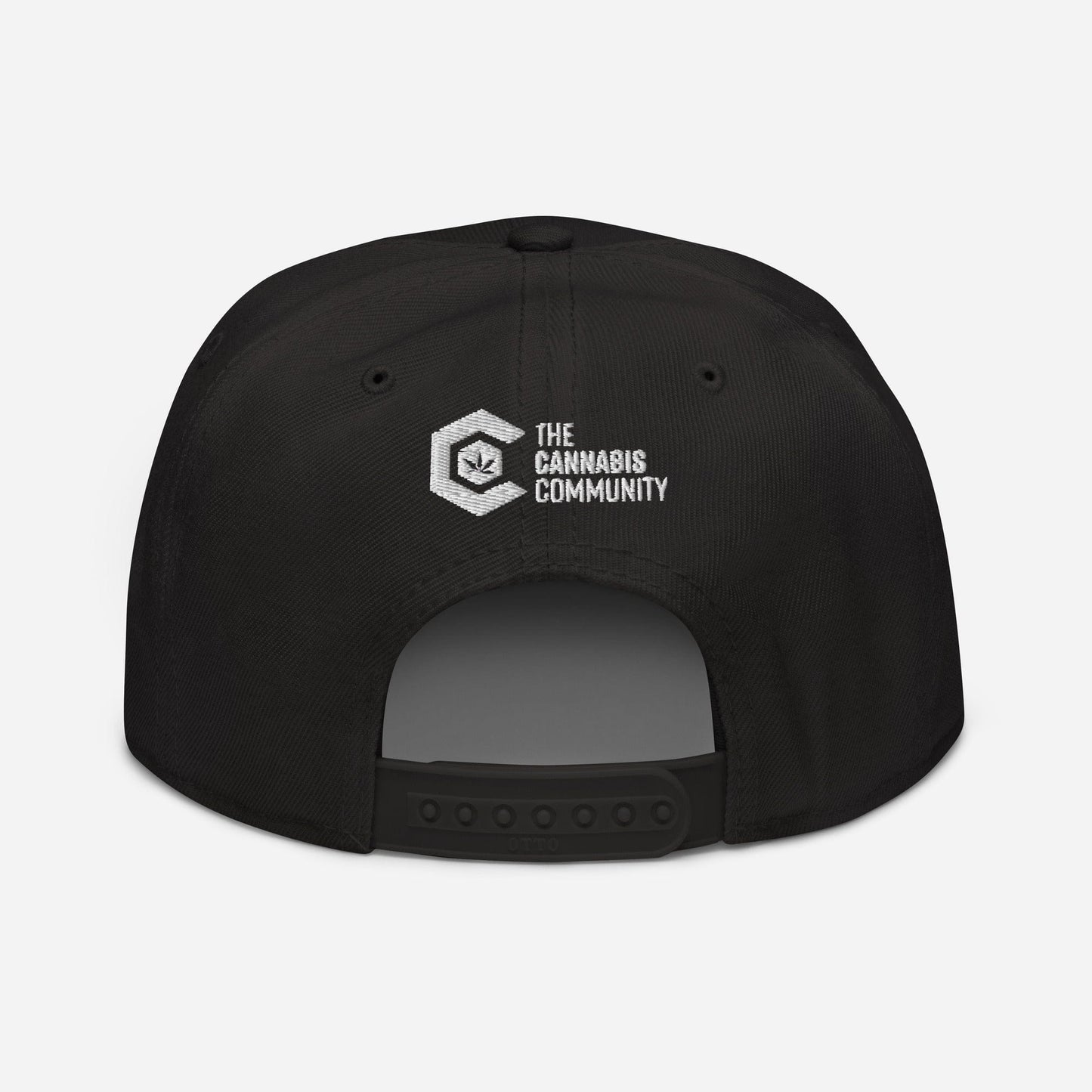 Golden Goat Cannabis Snapback Hat