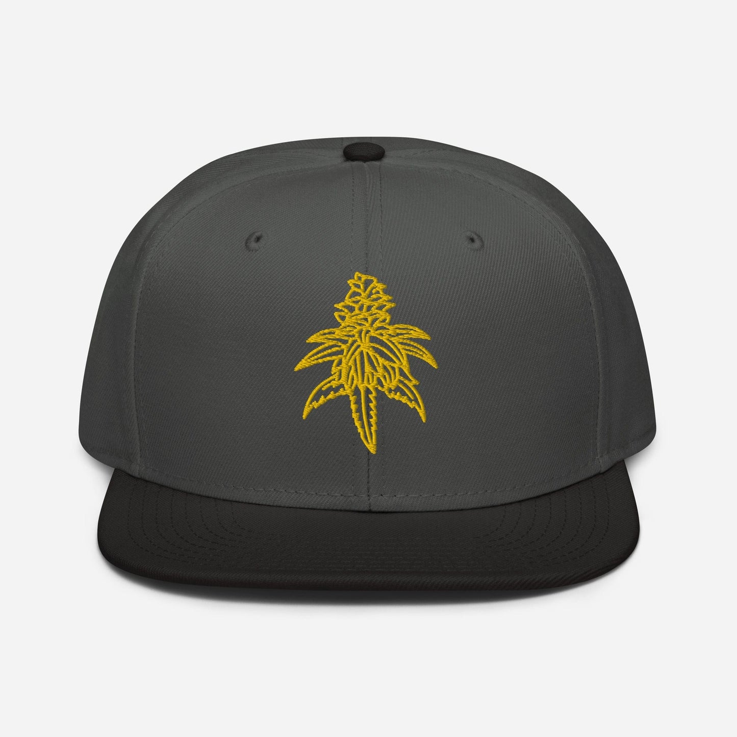 Golden Goat Cannabis Snapback Hat