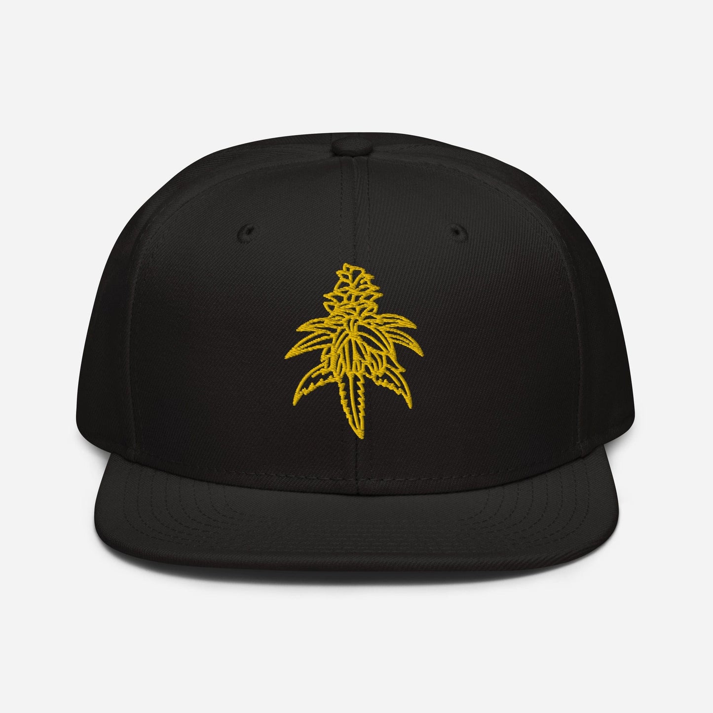 Golden Goat Cannabis Snapback Hat
