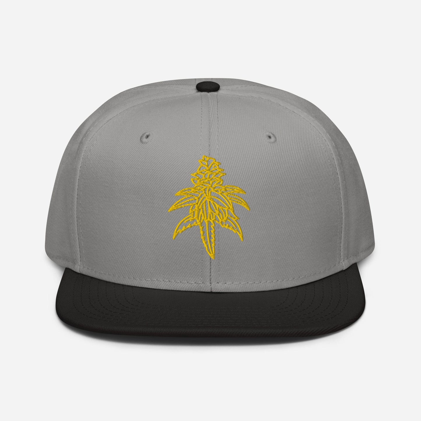 Golden Goat Cannabis Snapback Hat
