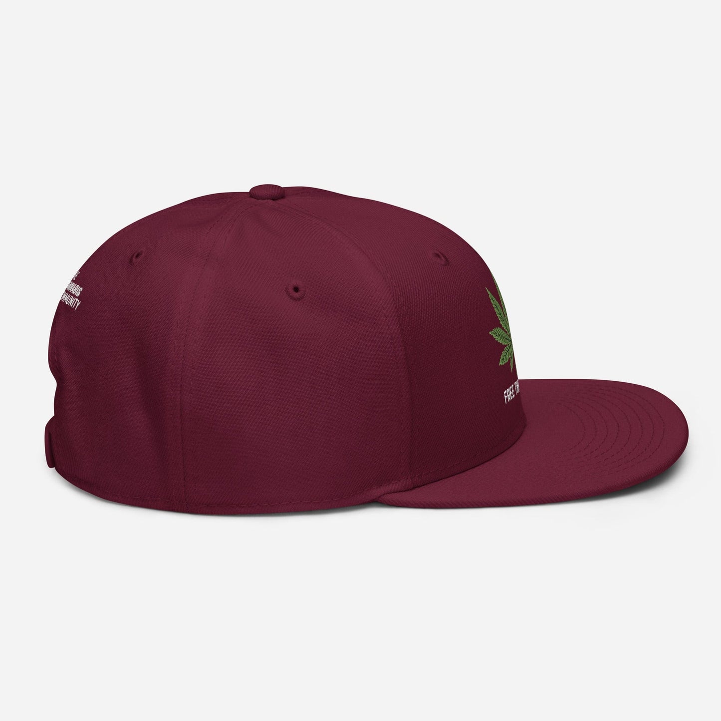 Free The Plant Snapback Hat