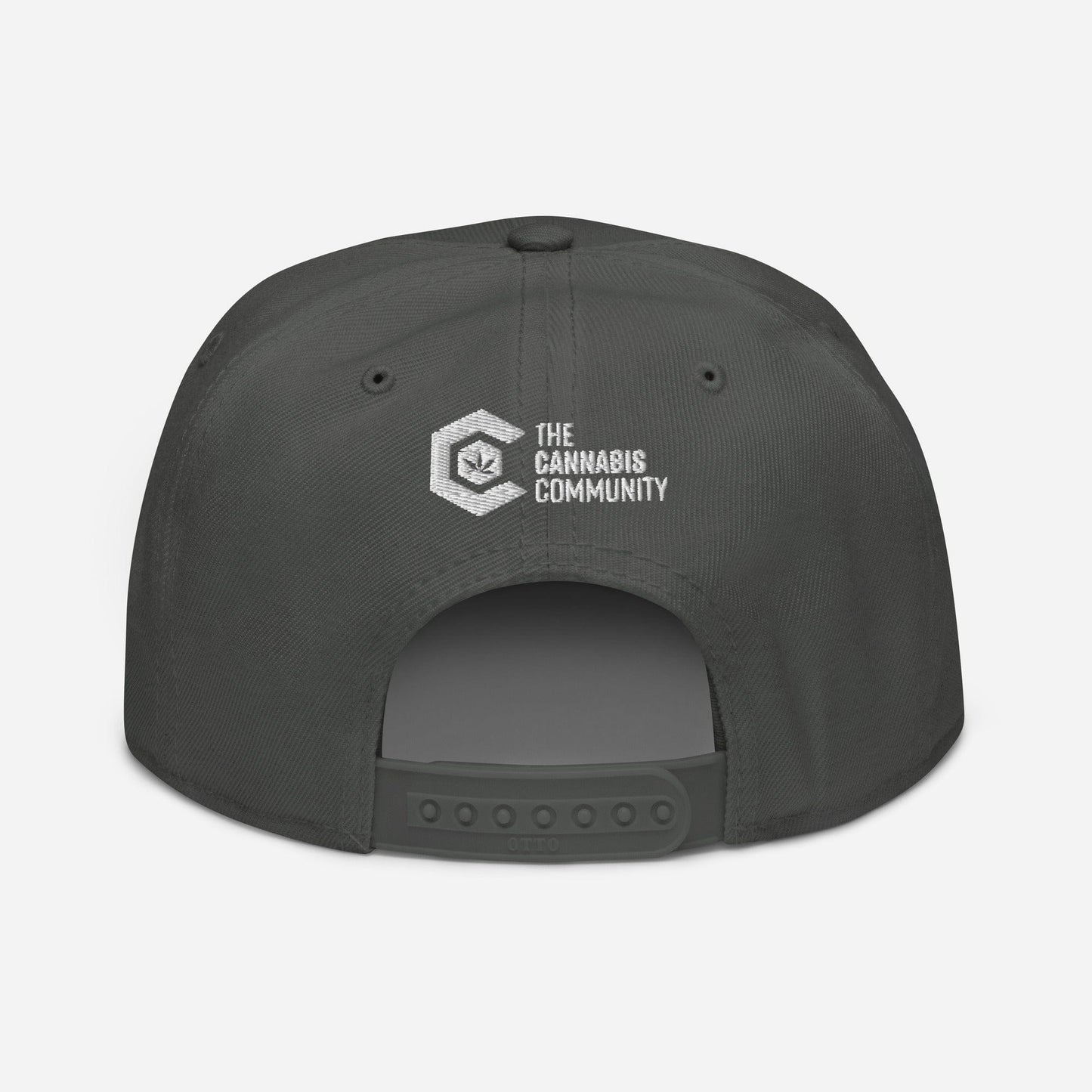 Golden Goat Cannabis Snapback Hat