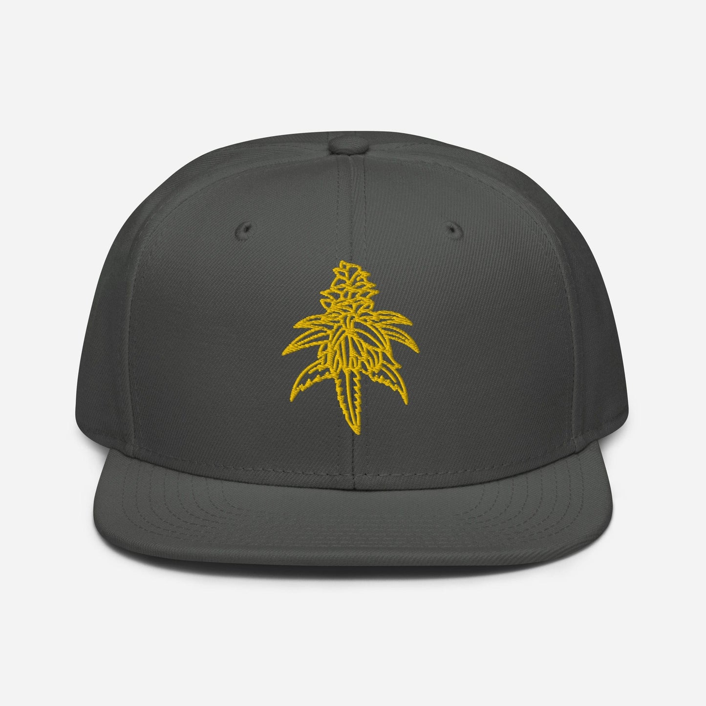 Golden Goat Cannabis Snapback Hat