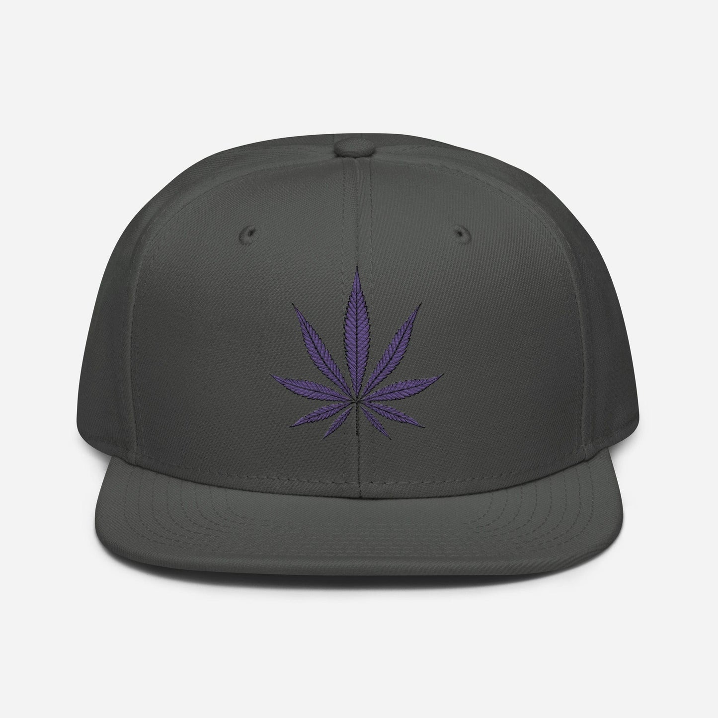 Purple Haze Marijuana Snapback Hat