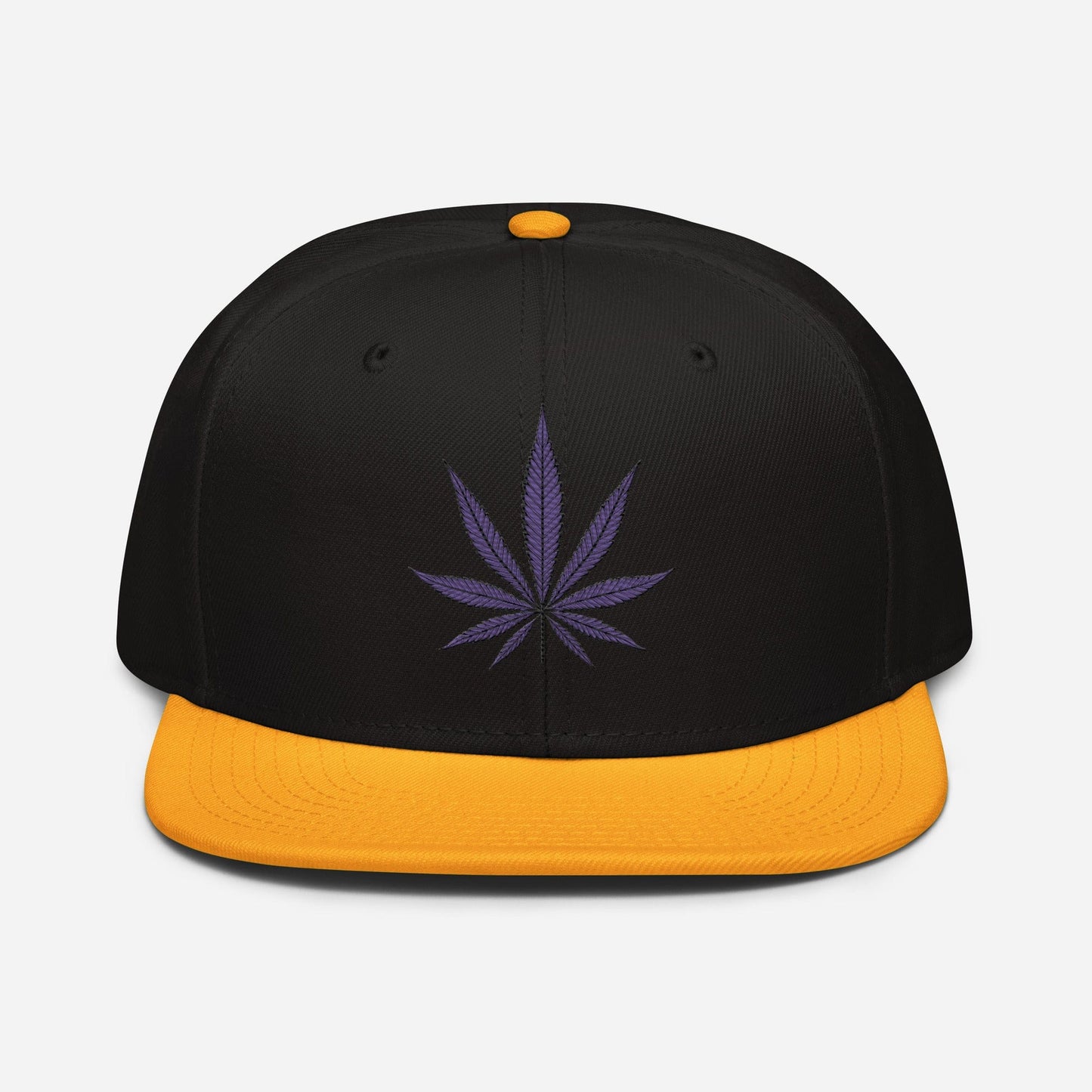 Purple Haze Marijuana Snapback Hat