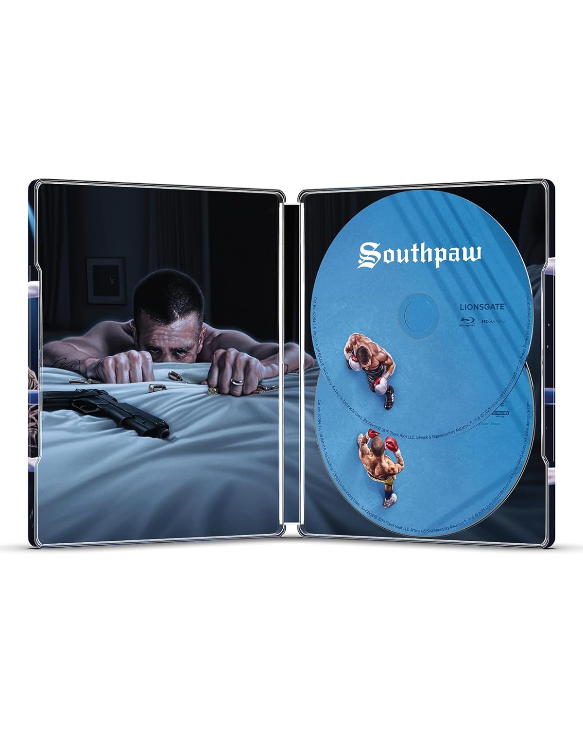 Southpaw - Limited Editon Steelbook (4K Ultra HD + Blu-ray + Digital)