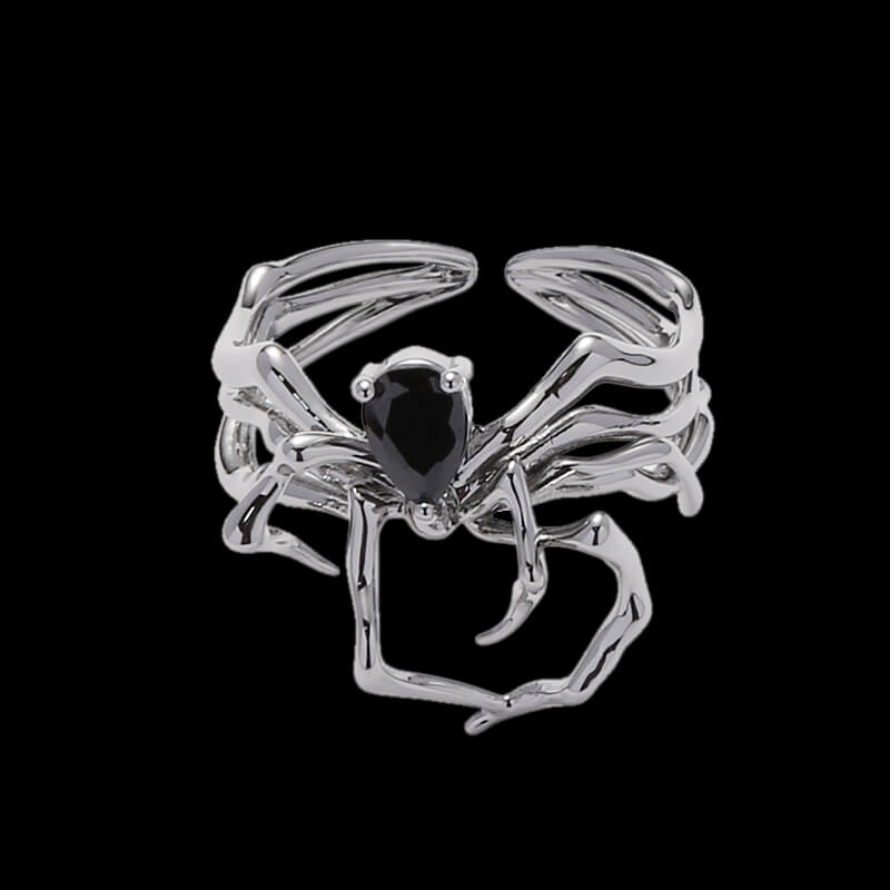 Spider Alloy Open Ring