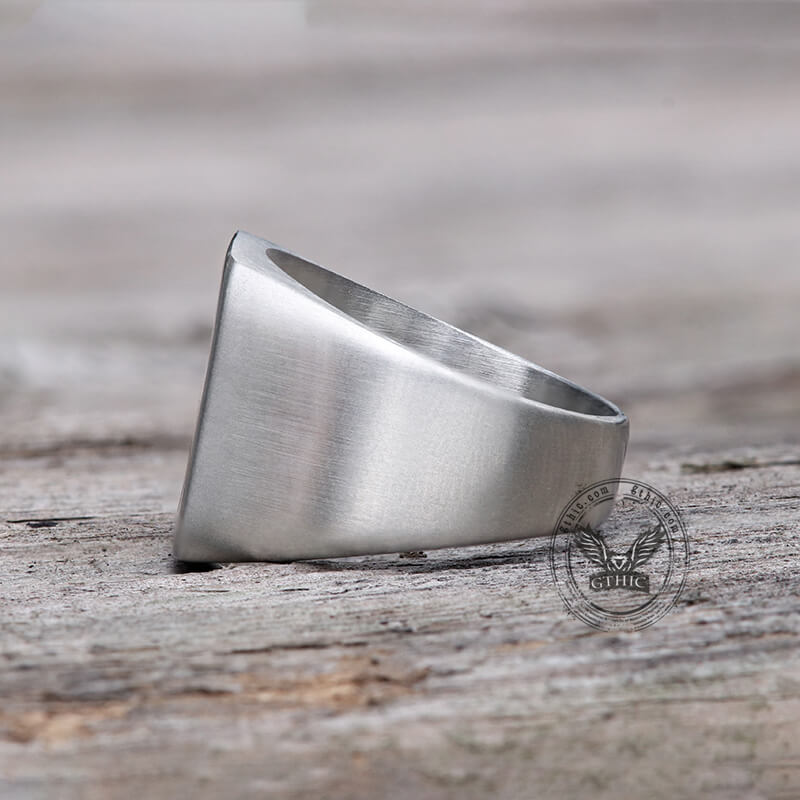 St. Benedict Cross Stainless Steel Christian Ring