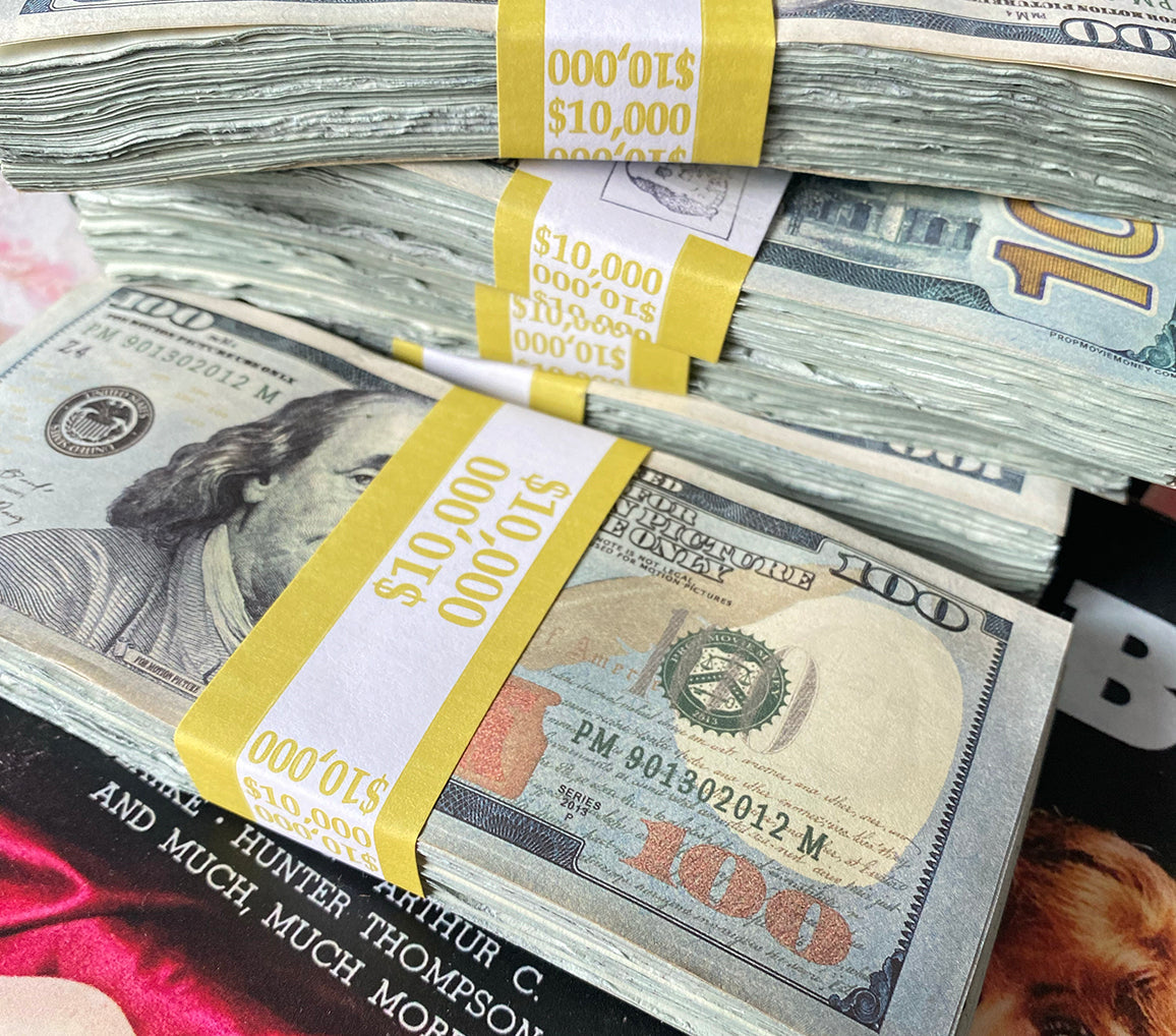 $50,000 Aged Prop Money - Blank Filler