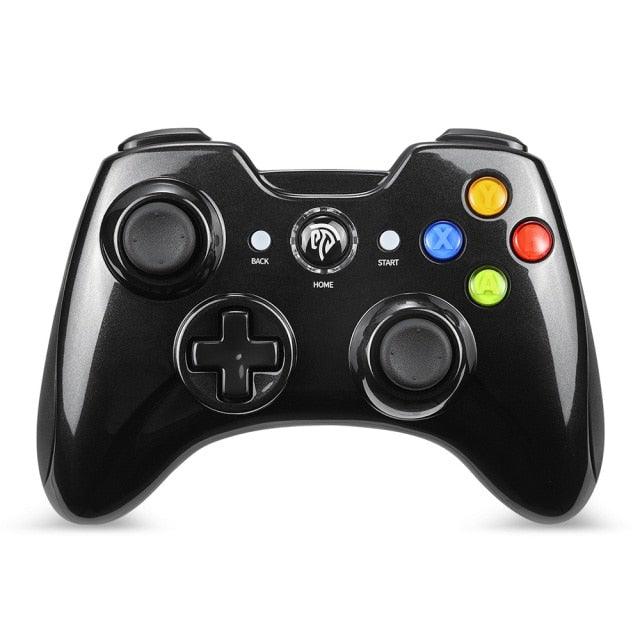 Sustainable Black And Red Wireless Joystick PC Controller Gamepad Simple Cool Joystick Compatible With TV Box Tablet