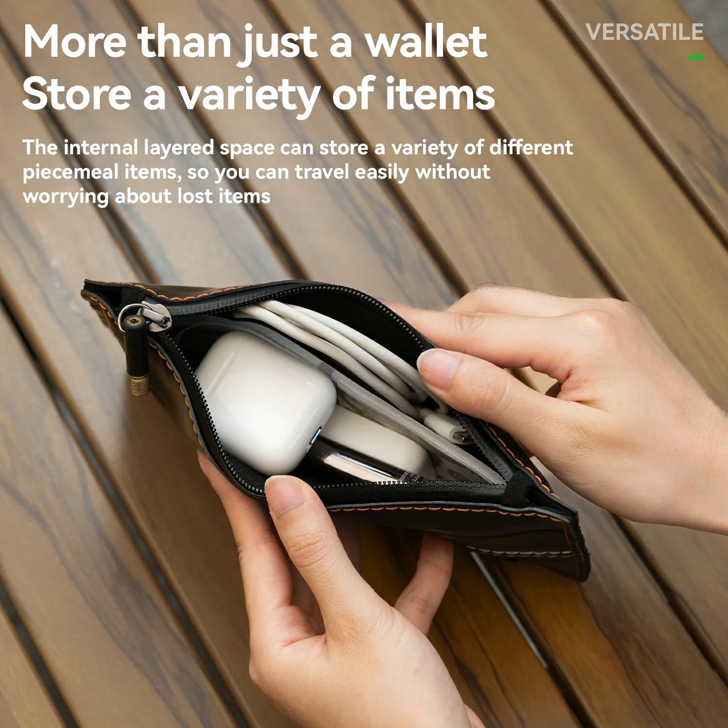 Sustainable Eco-Friendly Recycled Tire Bike Wallet 0.7L ROAD TO SKY