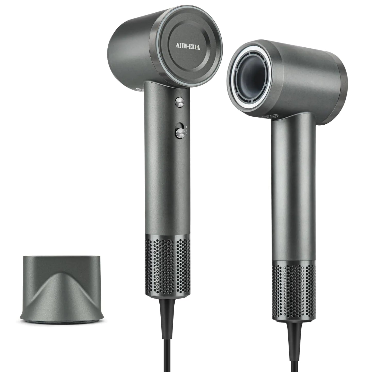 High-Speed Hair Dryer Negative Ionic Hair Dryer 110000 RPM Professional High-Speed Blow Dryer 200 Millions Fast Drying Lightweight Travel Hairdryer Low Noise Home Hair Dryer(Gray)