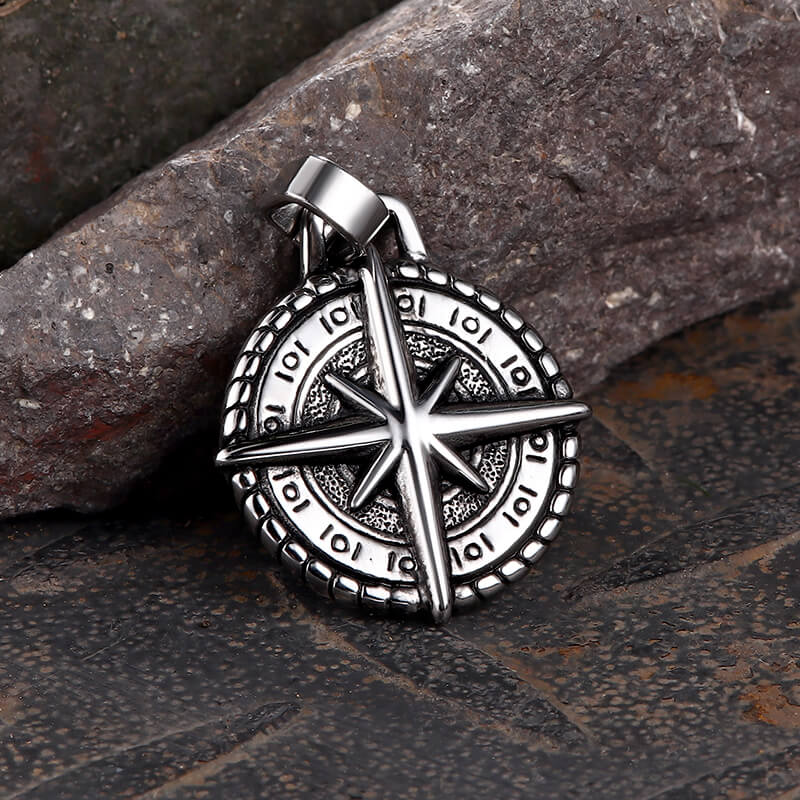 The North Star Stainless Steel Pendant