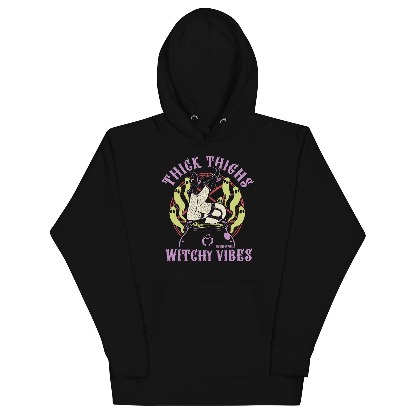 Thick Thighs Witchy Vibes Hoodie