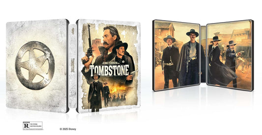 Tombstone - Limited Edition Steelbook (4K Ultra HD + Blu-ray + Digital)