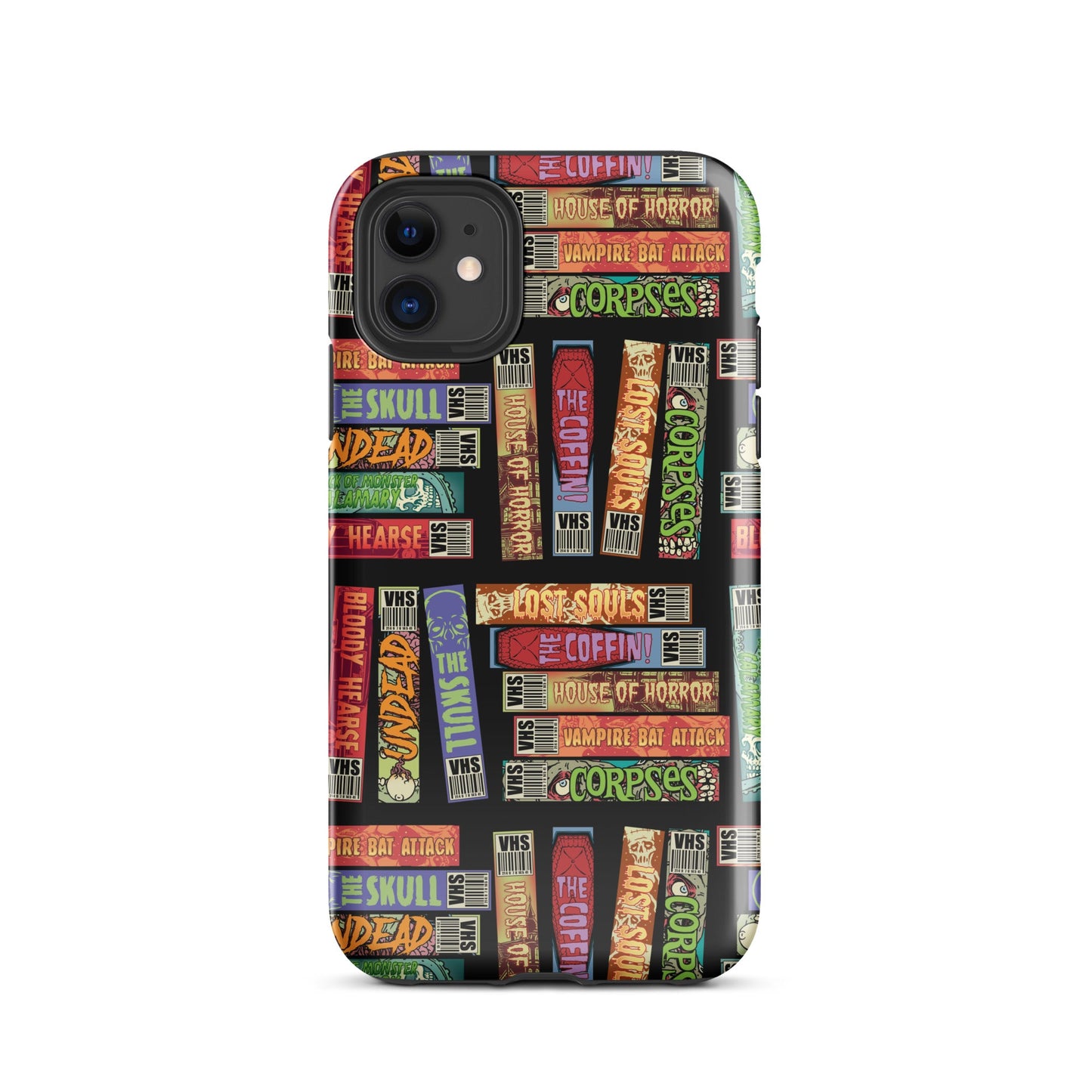 Retro Horror VHS iPhone Case